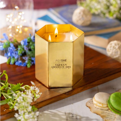 Agashe Perfumery Safran Absolue 3003 Candle | 400 gm /14.1096 oz