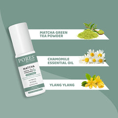 PORES Be Pure Matcha Green Tea Face Toner with Chamomile & Ylang-Ylang 100ml