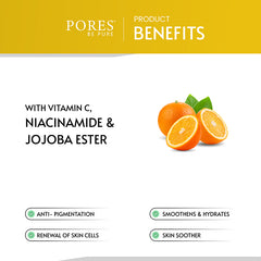PORES Be Pure Vitamin C Face Toner With Niacinamide & Jojoba Ester 100ml