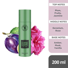 Fragrance & Beyond Body Deodorant for Women (Pack of 3) - 200ml Each | Elusive, Tease, Celebrity