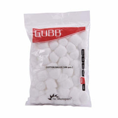 GUBB White Cotton Balls -100 Pcs