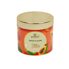 Prakriti Herbals Detox and Glow Papaya Strawberry Face Pack 160g