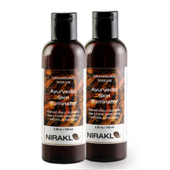 Nirakle DinesaVilyadi Tailam Ayurvedic Skin Illuminator Value Pack | For Naturally Glowing Skin & Even Complexion (Pack of 2, 100ml x 2)