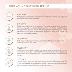 ETSLEY Everyoung Glowing Skin Serum - Ultra Skin Glow & Fairness 30ml