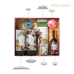 Myra Veda Wellness Gift Hamper with Sugar-free Chocolate