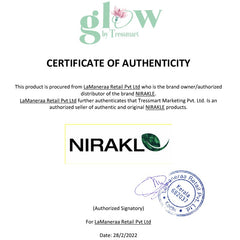 Nirakle Nalpamaradi Oil Holistic Skin Brightening Oil For Radiant Complexion & Skin Rejuvenation 50ml