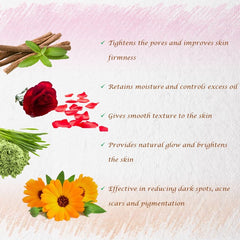 Precious & Nature's Calendula, Licorice, Rose & Wheatgrass Face Mask 25g