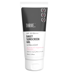 ThriveCo Ultra-Light Mineral-Based SPF 50 PA+++ Daily Sunscreen Gel 50ml
