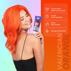 Anveya Valencian Orange Semi Permanent Hair Color 100ml
