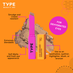 Type Beauty Inc Decrease Eyeshadow Stick