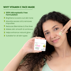 La Pink Vitamin C White Haldi Face Mask | 100g