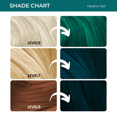 Anveya Havana Teal Semi Permanent Hair Color 100ml