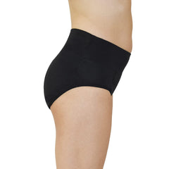 QNIX High Cut Period Underwear | XL | Black | Pack of 2