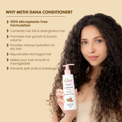 La Pink Methi Dana 8-in-1 Conditioner for Hair Fall Control | 250ml