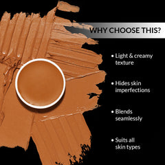 Stars Cosmetics Waterproof Cream Make Up Foundation Palette Refills Medium Coverage 4g
