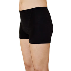 QNIX Boxer Brief Period Underwear | XXL | Black | Pack of 2
