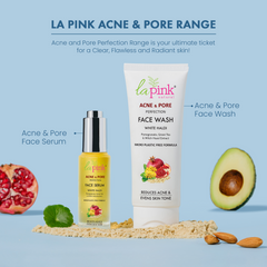 La Pink Acne & Pore Perfection Face Serum with White Haldi | 30ml