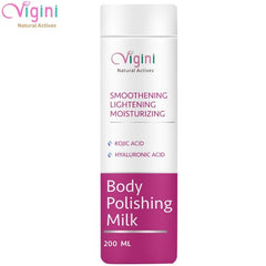 Vigini 100% Natural Actives Body Polishing Milk 200ml