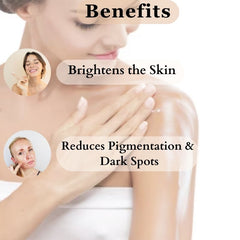 Vigini 100% Natural Actives Lightening Brightening Body Polishing Cream 50ml
