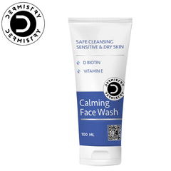 Dermistry Calming Face Wash | D Biotin & Vitamin E | 100ml
