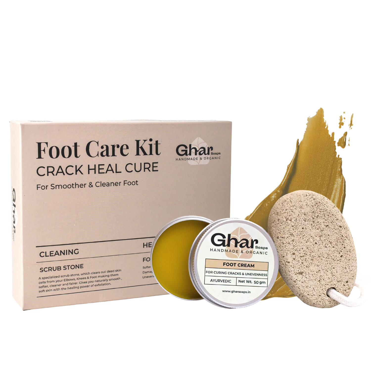 Buy Soft Soles Foot Care Cream for Cracked Heels, Moisturizes and Soothes  Feet 30g Each - Pack of 4 Online in India - Leeford