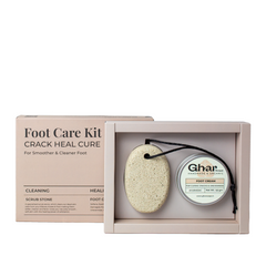 Ghar Soaps Foot Cream For Cracked Heels With Scrub Stone 50g