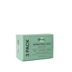 GHAR SOAPS Neem Herbal Bathing Soap | Pack Of 3