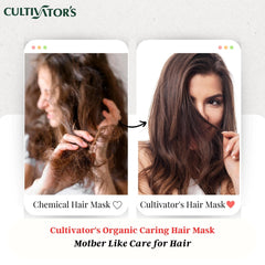 Cultivator's Organic Herbal Caring Hair Mask - A Caring Mask - 100g