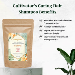 Cultivator's Organic Herbal Hair Shampoo Powder - Caring - 250g