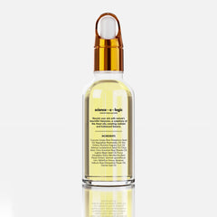 Science-O-Logic 100% Pure Ayurvedic Facial Oil with Turmeric, rosehip, and seabuckthorn | 30 ml