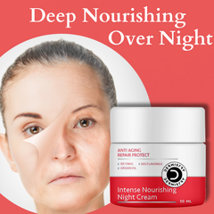 Dermistry Anti Aging Repair Protect Night Cream | Retinol Hyaluronic Acid | 50ml