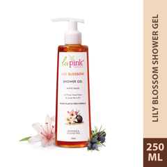 La Pink Lily Blossom Shower Gel with White Haldi  | 250ml