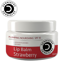 Dermistry Strawberry Lip Care Tint Balm | Retinol SPF 10 | 15ml