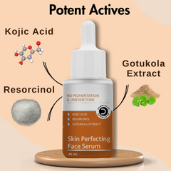 Dermistry Skin Perfecting Fairness Face Serum | Resorcinol Kojic Acid | 30ml