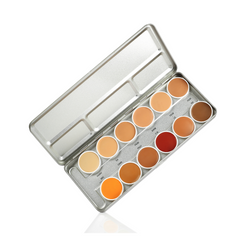 Stars Cosmetics 12 Shades Waterproof cream foundation Color palette Medium Coverage  48g