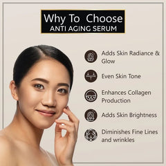 LUXURI Gold Collagen Vitamin C Anti Aging Serum 50ml
