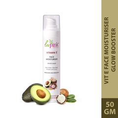 La Pink Vitamin-E Face Moisturiser with White Haldi | 50g