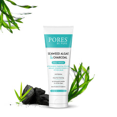 PORES Be Pure Seaweed Algae & Charcoal Face Wash 100ml