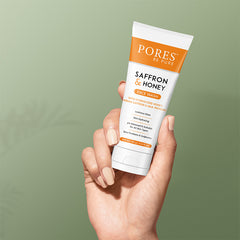 PORES Be Pure Saffron and Honey Face Wash 100g  | Use code : PBPBOGO