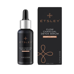 ETSLEY Glow Charcoal Detox Serum Ð Purify & Detox Serum 30ml