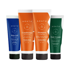 Arata Natural Hair Care Essentials | All-Natural, Vegan & Cruelty-Free 250ml