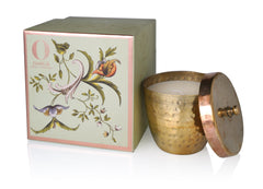 Ohria Ayurveda Raatrani & Mint Luxury Copper/Brass Candle 230g