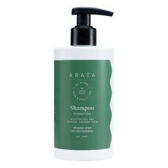 Arata Natural Hydrating Hair Shampoo | All-Natural, Vegan & Cruelty-Free | Moisturizes & Repairs Damaged Hair 300ml