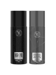 Fragrance & Beyond Body Deodorant for Men (Pack of 2) - 200ml Each | High End, Social
