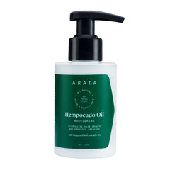 Arata Natural Nourishing Hempocado Hair Oil | All-Natural, Vegan & Cruelty-Free | Stimulates Hair Growth & Prevents Breakage 100ml