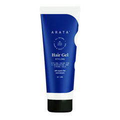 Arata Zero Chemicals Natural Hair Gel for Studio Styling, Shaping, Strong Hold and Nourishment 50ml
