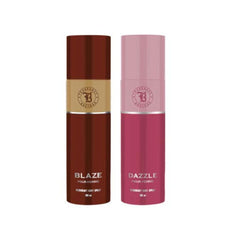 Fragrance & Beyond Body Deodorant for Men And Women (Pack of 2) - 200ml Each | Blaze, Dazzle