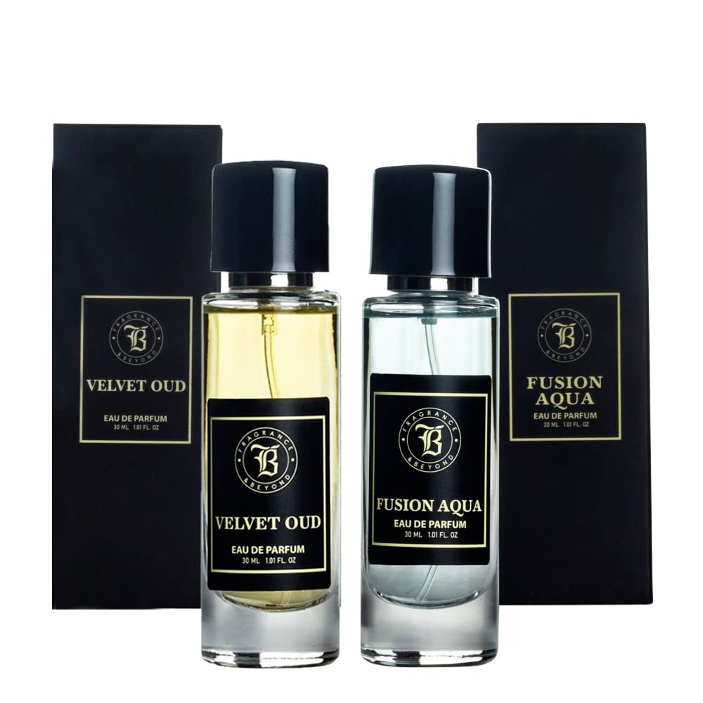 Fragrance & Beyond Oud and Fusion Aqua Eau De Parfum Combo For men 30ml each