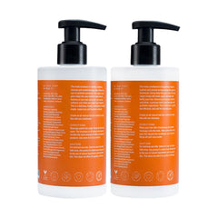 Arata Natural Happy Hair Duo Cleansing Shampoo & Conditioner | All-Natural, Vegan & Cruelty-Free 600ml