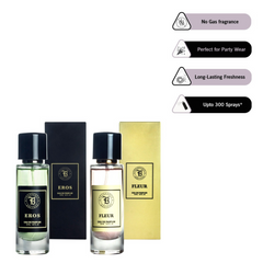 Fragrance & Beyond Eros and Fleur Eau De Parfum Combo For men and women 30ml each